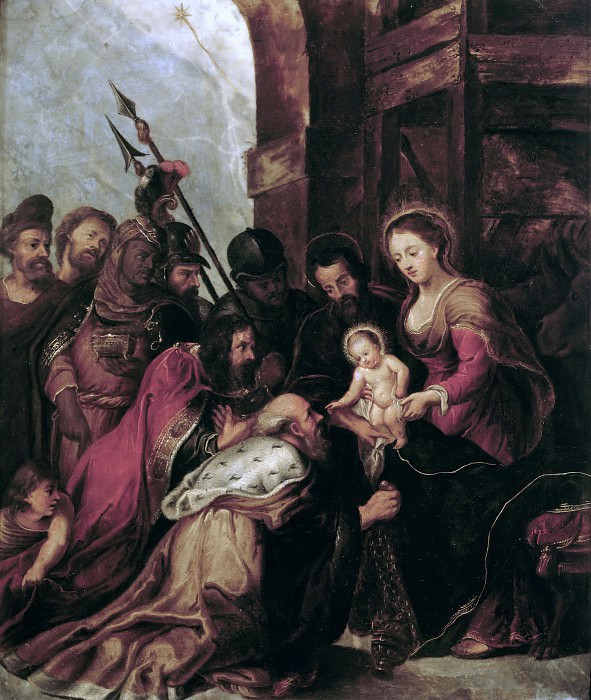 Рубенс, Питер Пауль – Поклонение волхвов (копия) картина