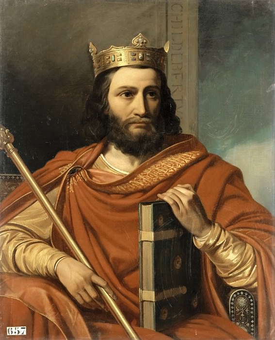 Жан-Луи Безар – Хильдеберт I, король Франции картина