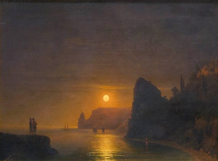 Лунная дорожка 1886 картина