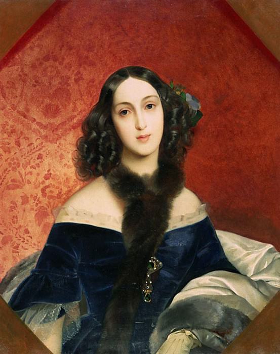 Портрет М. А. Бек. 1840 картина
