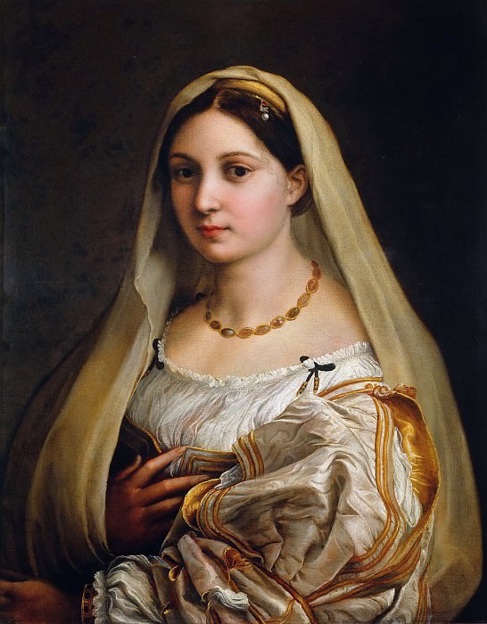 Донна Велата (Дама с вуалью) картина