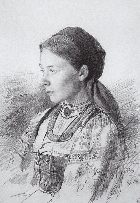 Портрет М. И. Арцыбушевой картина