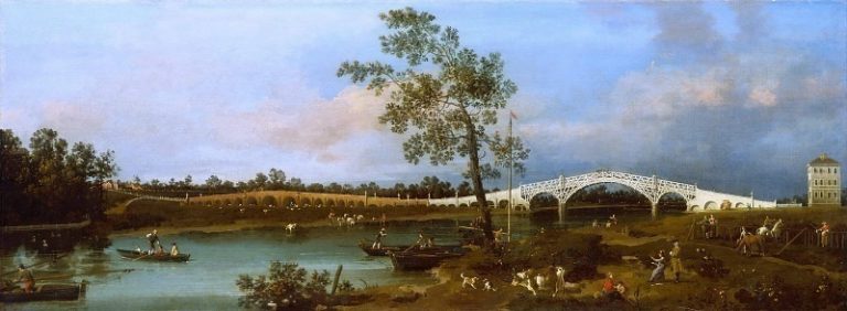 Старый Уолтонский мост картина