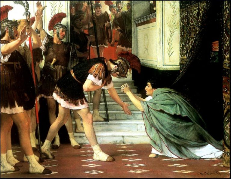 Провозглашение Клавдия императором картина