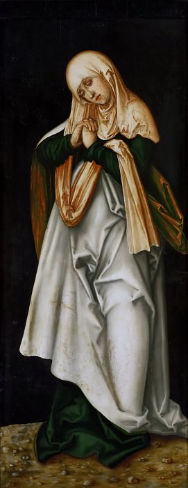 Лукас Кранах I – Страдающая Мария картина