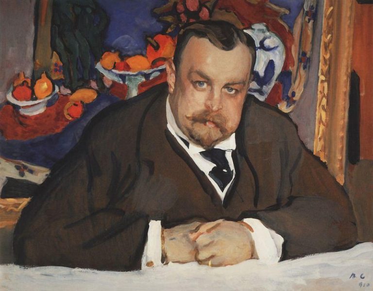 Портрет И. А. Морозова. 1910 картина