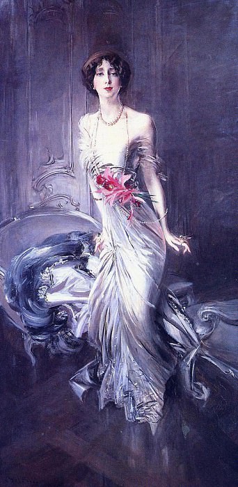 Портрет мадам Э.Л.Дуайан, 1910 картина
