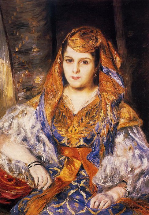 Мадам Стора в алжирском платье картина