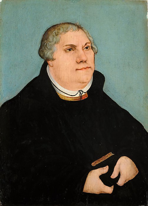 Лукас Кранах II – Мартин Лютер картина
