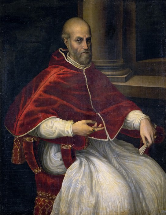 Итальянская школа – Папа Марцелл II Червини картина