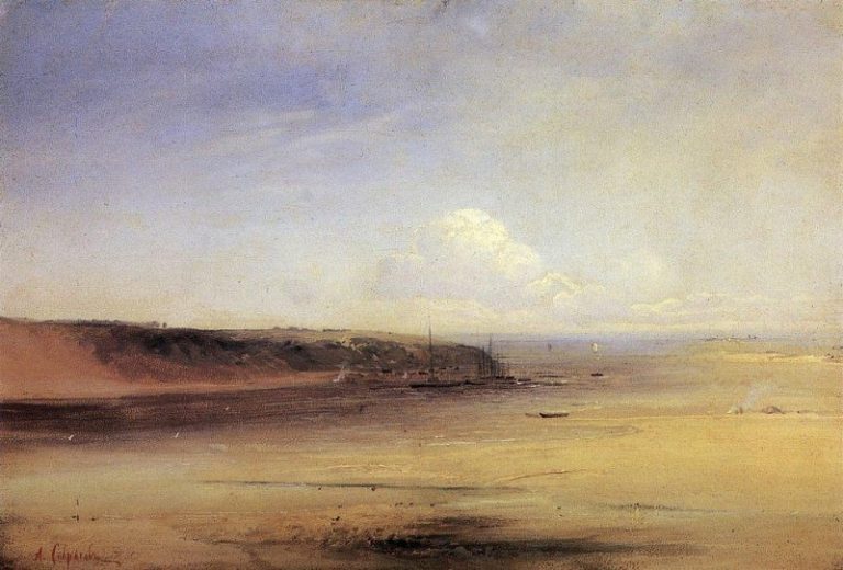 Волга. 1870-е картина
