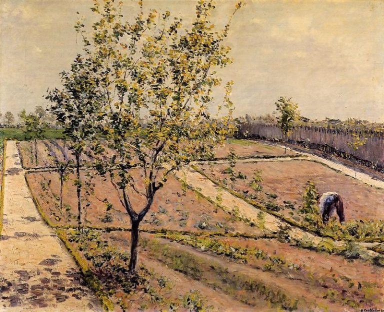 Огород, Petit Gennevilliers картина
