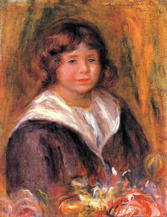 Портрет мальчика (Жан Паскали) картина