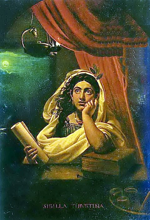Тибуртинская Сивилла. 1830. Х. , м. 137. 4х96. 9. ГТГ. JPG картина