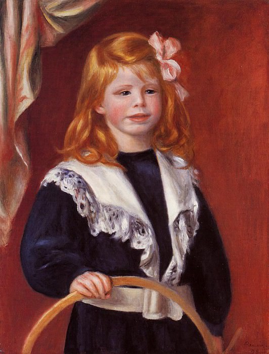 Портрет Жана Ренуара (или Ребенок с обручем) картина