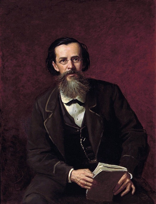 Портрет А.Н.Майкова (1821-1897) картина