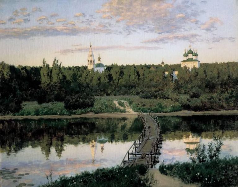 Тихая обитель3. 1890 картина