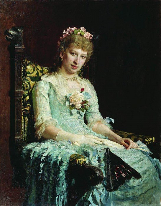 Женский портрет (Е. Д. Боткина) картина