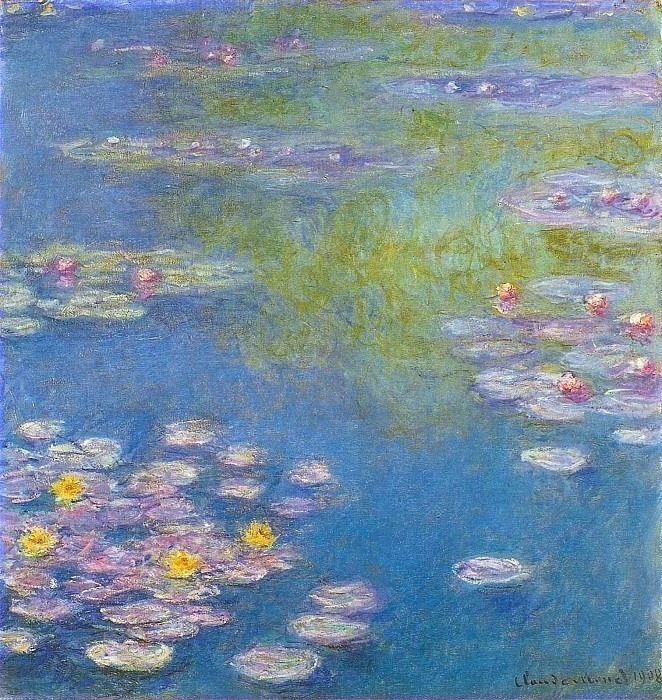 Водяные лилии (01) картина