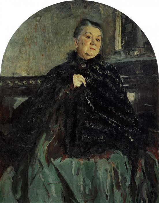 Портрет артистки Г. Н. Федотовой. 1905 картина