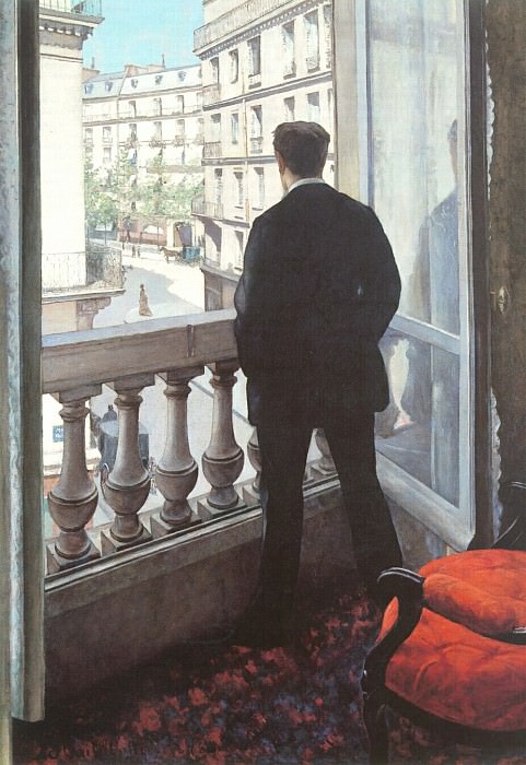 Молодой человек у окна картина