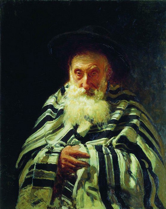 Еврей на молитве картина