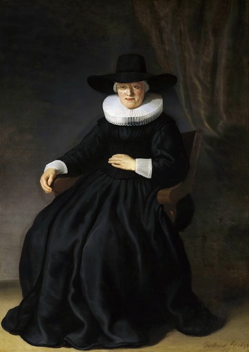 Портрет Марии Боккенолле, супруги Яна Элисона картина