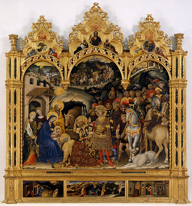 Джентиле да Фабриано – Поклонение волхвов картина