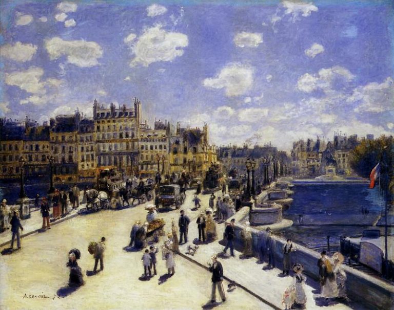 Пон-Нёф, Париж картина