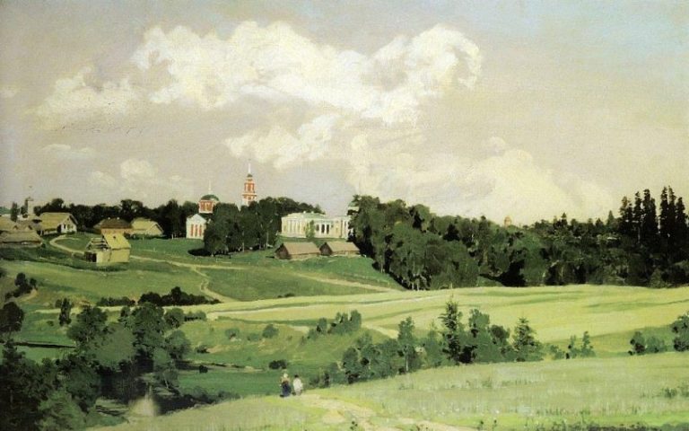 Ахтырка. 1880 картина