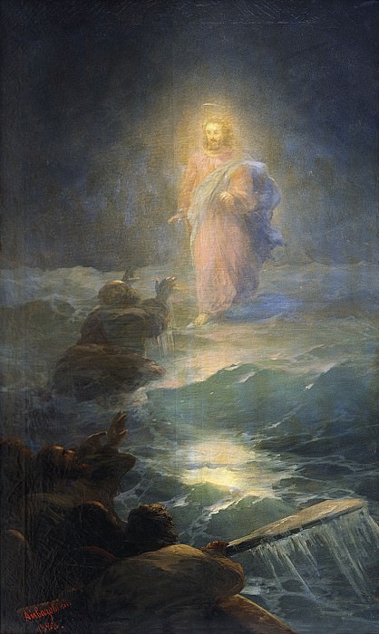 Хождение по водам 1888 картина