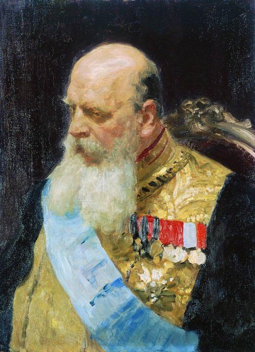 Портрет графа Д. М. Сольского картина