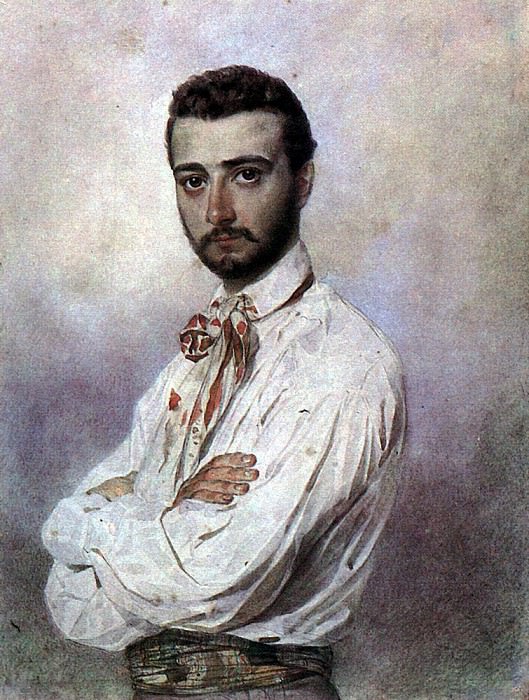 Портрет Винченцо Титтони. 1850-1852 картина