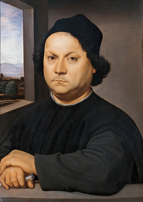 Портрет Пьетро Перуджино (приписывается) картина