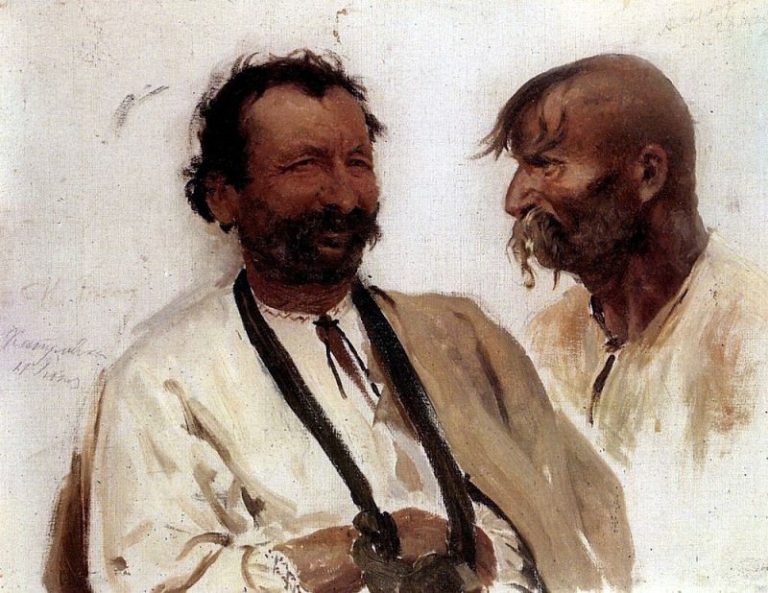 Два украинских крестьянина картина