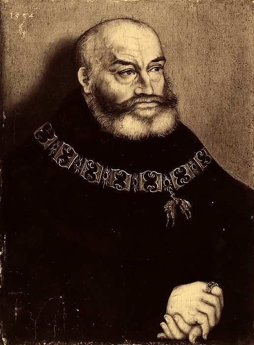 Мастерская Лукаса Кранаха I – Георг Бородатый, герцог саксонский картина