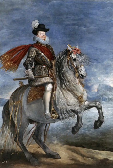Конный портрет Филиппа III картина