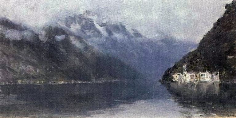 Озеро Комо2. 1894 картина