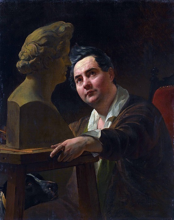 Портрет скульптора И.П.Витали картина
