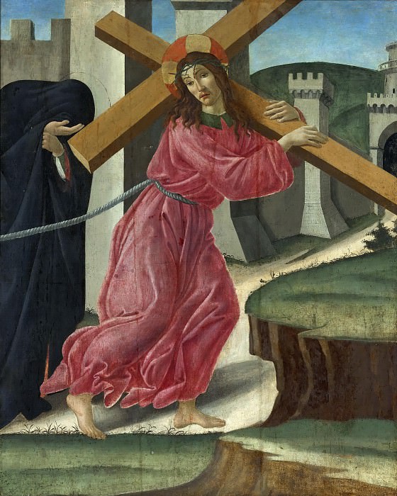 Христос, несущий крест (и мастерская) картина