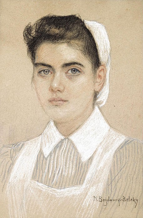 Портрет медсестры картина
