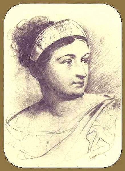 Портрет Е. С. Семёновой. 1815 ГМП, СПб картина