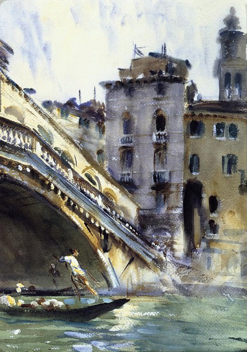 Мост Риальто. Венеция картина