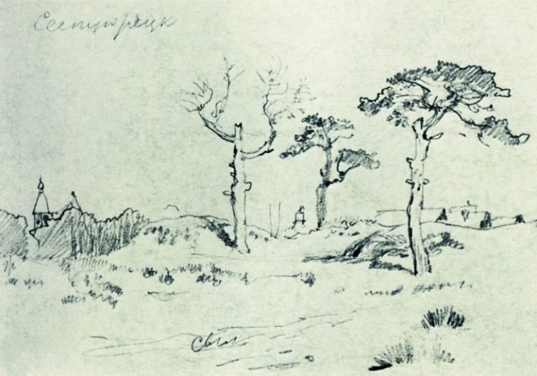В Сестрорецке 1890-е 13х19. 7 картина