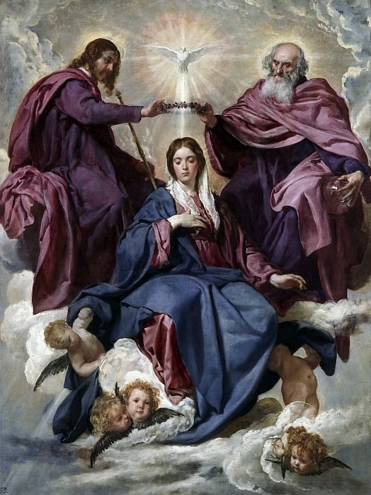 Коронование Девы Марии картина