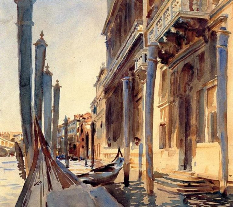 Большой канал, Венеция картина
