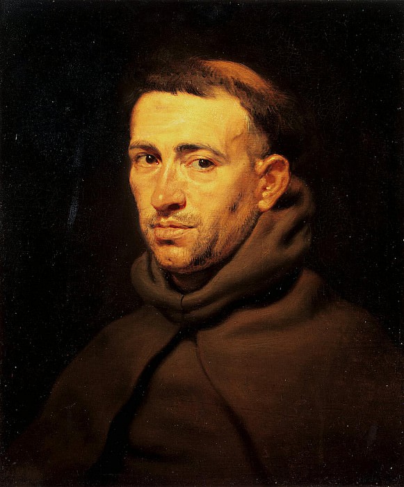 Голова францисканского монаха картина