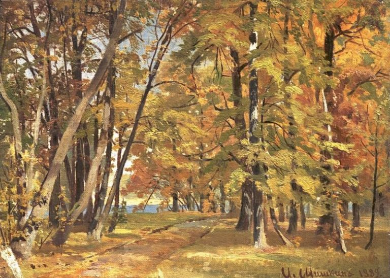 Ранняя осень 1889 картина