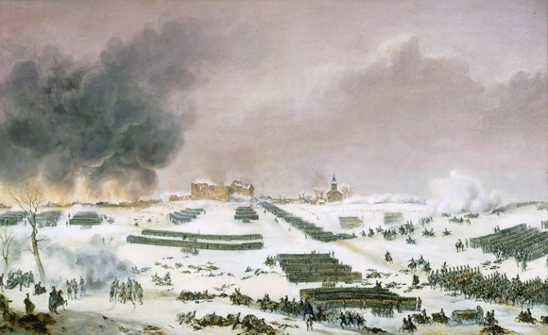 Форт, Жан-Антуан-Симеон – Битва при Эйлау 7 июля 1807 года картина