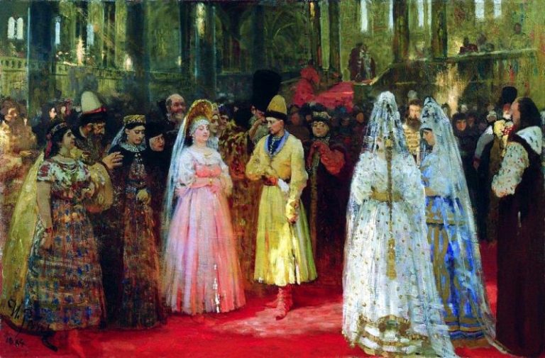 Выбор царской (великокняжеской) невесты картина